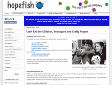 Tablet Screenshot of hopefish.co.uk